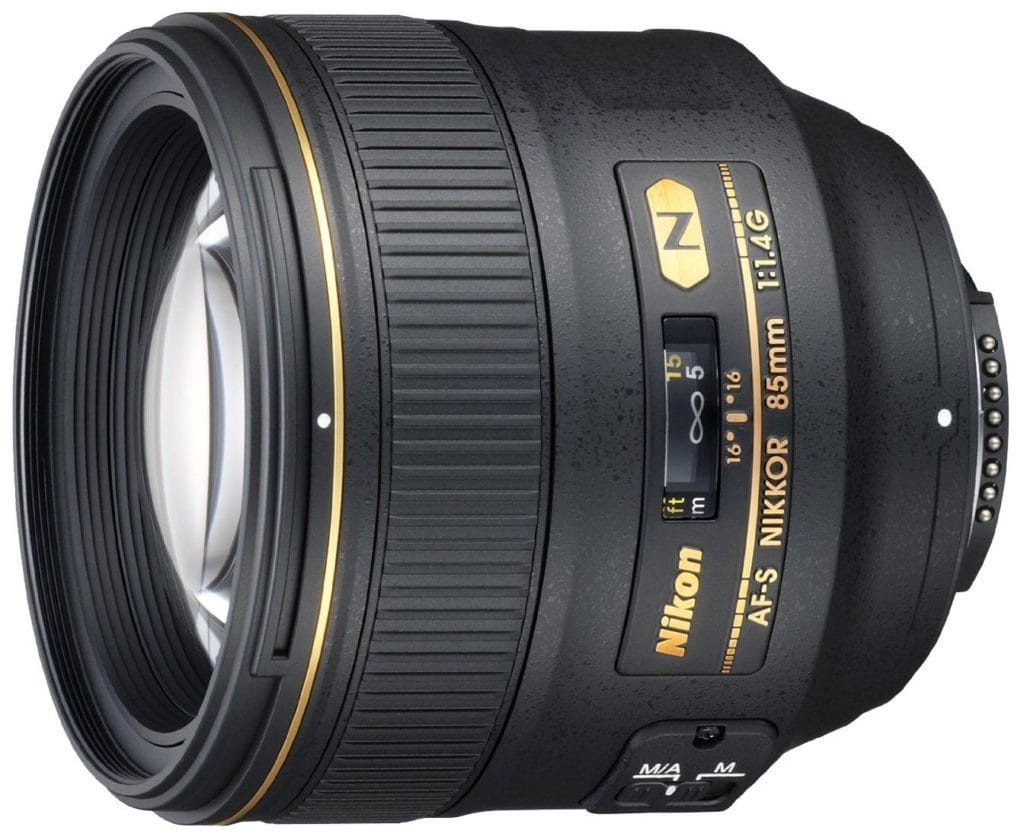 amazon product image of the nikon 85mm 1.4g, the second best lens for the nikon d750