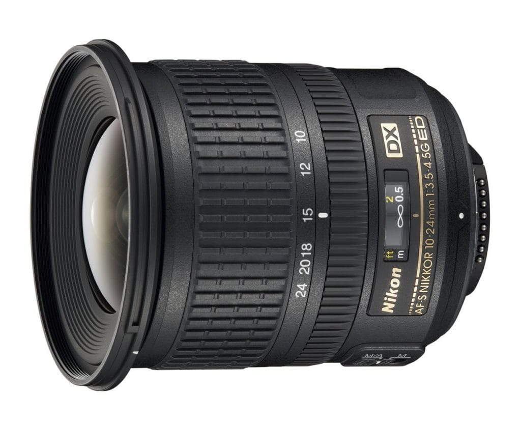 Amazon product image of the best Nikon DX lens for landscape photography