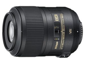 An Amazon product image of the Nikon 85mm f/3.5G