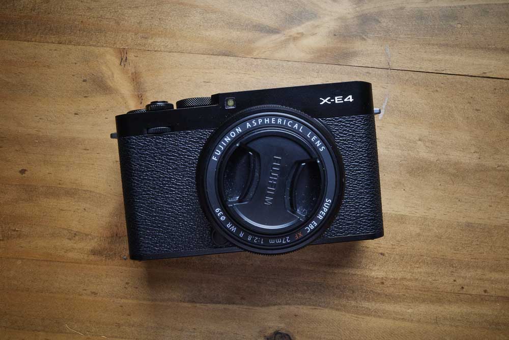 Image of the camera for Fujifilm X-E4 Review